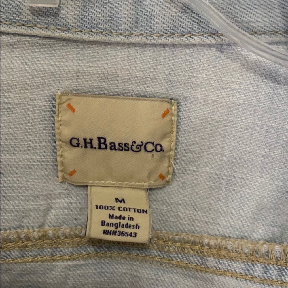GH Bass and Co Jean jacket size medium - Picture 2 of 6